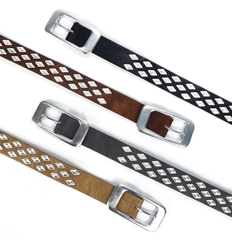 Cinto Ecocuero Tachas