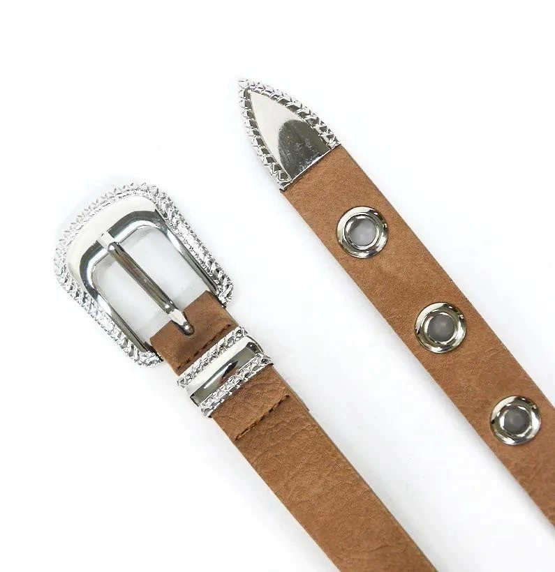 Cinto Cuero con Arandelas