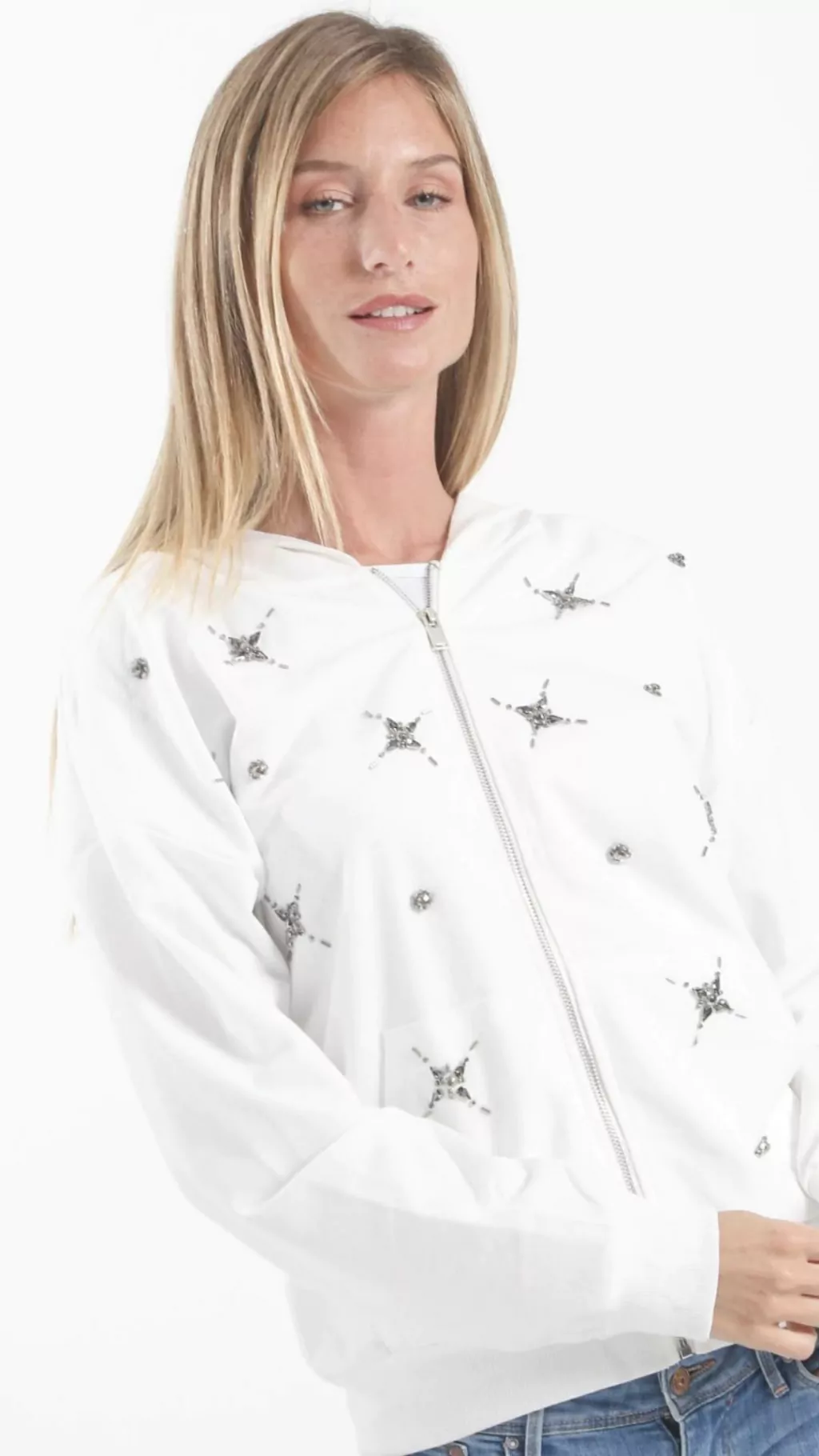 Campera de Algodón con Lycra