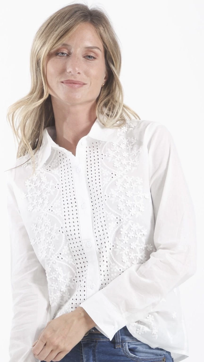 Camisa Liberty calada lateral