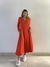 Vestido Escote v Liso