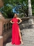 BUSTIER GLITER ROJO en internet