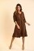 AMANDA CREPE VISCOSA MARRON ART 553 - comprar online