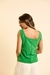 MUSCULOSA CORSET DE CREPE VERDE ART 554 en internet
