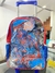 Mochila spiderman rueditas