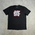 Camiseta Plus Size NK Graffiti Preto