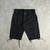 Bermuda Preto Rasgado Estilo Jogador - loja online