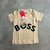 Camiseta Infantil BSS Pernalonga Creme