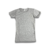 Camiseta Canelada Cinza Baby look Masculino