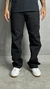 Calça Balão Jeans Preto - Marrom em SP