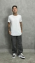Camiseta Linho Branco Masculino - comprar online