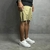 Short Caqui Rasgado Estilo Jogador na internet
