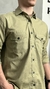 Camisa de Botão Sarja Caqui - comprar online