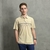 Camisa Polo Bege Com Elastano - comprar online