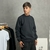 Blusa Moletom Careca Marrom Company Preto