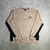 Blusa Moletom Careca NK Retro Marrom