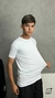 Imagem do Camiseta Viscolycra Branco com Elastano Masculino