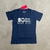 Camiseta Infantil BSS Hugo Azul