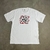 Camiseta Plus Size NK Graffiti Branco