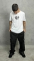Camiseta Esportiva Marrom Supply Dry Fit Branco - loja online