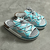 Chinelo NK Slide Cinza e Azul