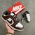Tênis Dunk SB Premium Marrom e Branco