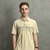 Camisa Polo Bege Com Elastano - loja online