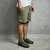Short Cargo Verde Militar c/ Ajustes