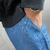 Imagem do Calça Cargo Jeans Azul Escuro
