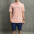 Imagem do Camisa Polo Rosa Com Elastano