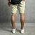 Short Bege Rasgado Estilo Jogador na internet