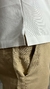 Camisa Polo Branco Com Elastano - Marrom em SP