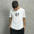 Camiseta Esportiva Marrom Supply Dry Fit Branco