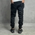 Calça Jogger Cargo Preto c/ ajustes - comprar online