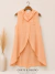 Vestido con capucha irregular - tienda online