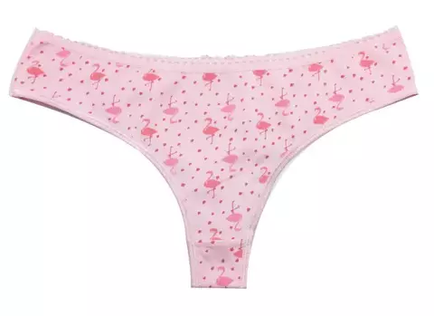 Culotte less algodón rosa (9597)