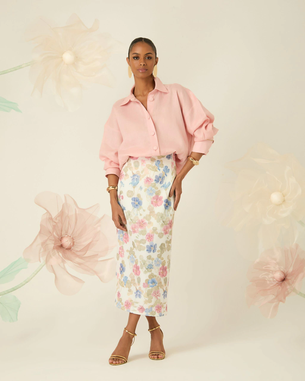 Saia Amarilis Paint Flower