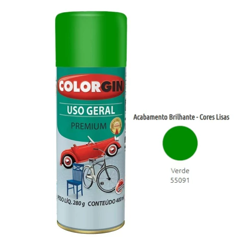 Imagem do TINTA SPRAY USO GERAL COLORGIN 400ML SHERWIN WILLIAMS