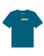 CAMISETA MEIA MALHA PENTEADA AZUL FRANCA FICO - comprar online