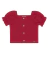 BLUSA MALHA NIKKO E MANGA BUFANTE VERMELHO ALAKAZOO - comprar online