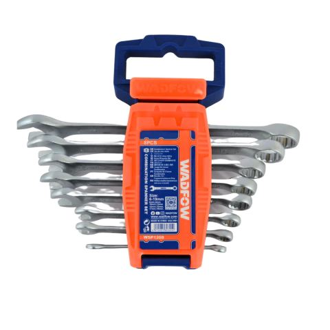 JUEGO DE LLAVES COMBINADAS DE 6 A 19mm 8 PZS WADFOW