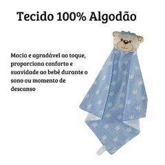 Kit Naninha Para Bebe Com Prendedor de Chupeta E Bichinhos De Pelucia+Travesseiro Anatômico Bebê - comprar online