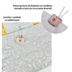 Imagem do Trocador De Fralda Portátil Impermeável Com Porta Fralda Dobrável Bebe Macio Menio Menina Papi Baby