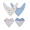 Babador Bandana Bebe Malha 100% Algodão Papi Kit com 2 unidades