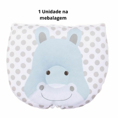 Kit Naninha Para Bebe Com Prendedor de Chupeta E Bichinhos De Pelucia+Travesseiro Anatômico Bebê