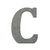 Letras Decorativas - C - comprar online