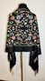 Pashmina Bromélia - Preto 1 - comprar online