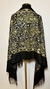 Pashmina Bromélia - Preto 2 - comprar online
