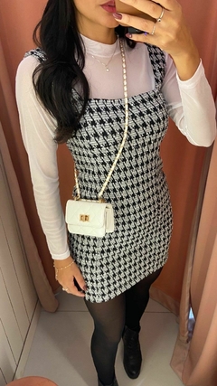 Vestido Xadrez Pied de Poule