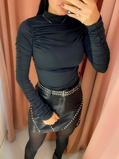 Body drapeado poliamida